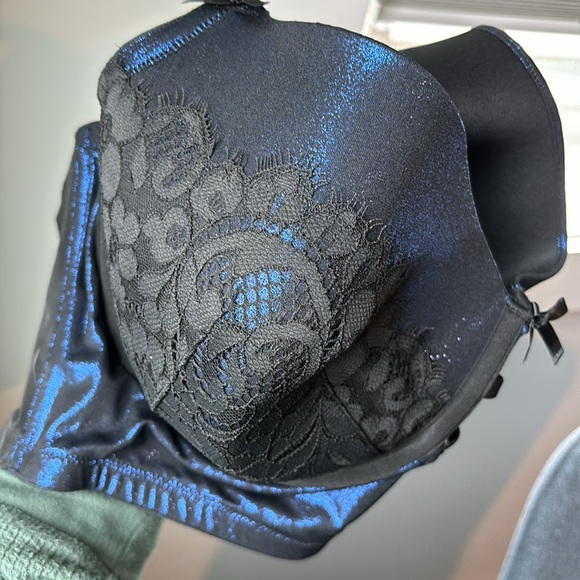 NWT Cacique Foil Shine Longline Balconette Bra, size 42 DDD - Picture 11 of 11